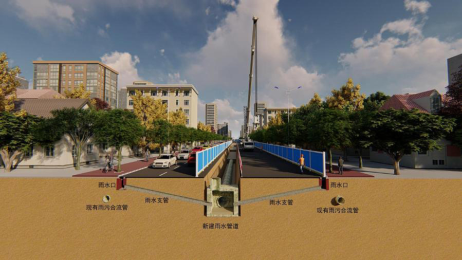 济宁市任城区主城区雨污分流改造项目